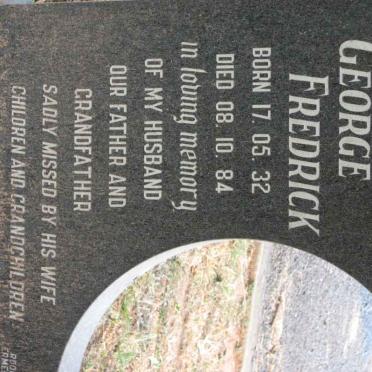 BAKER George Fredrick 1932-1984
