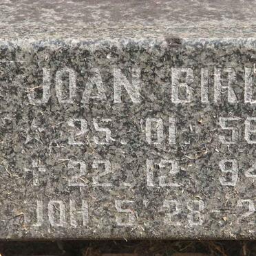 BIRD Joan 1956-1994