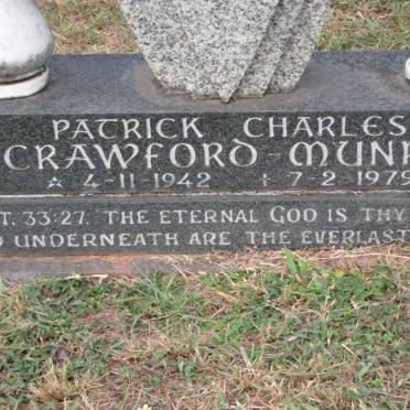 CRAWFORD-MUNRO Patrick Charles 1942-1979
