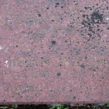 CUSSONS John William 1902-1987 &amp; Stefina Sibella BOSMAN 1907-1985