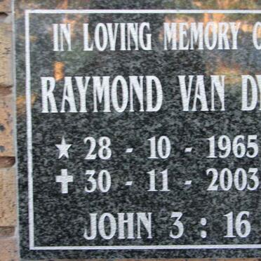 DYK Raymond, van 1965-2003