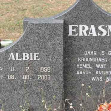 ERASMUS Albie 1958-2003