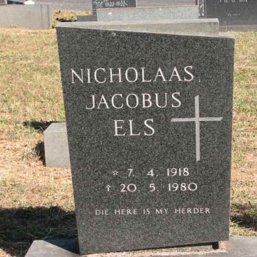 ELS Nicholaas Jacobus 1918-1980