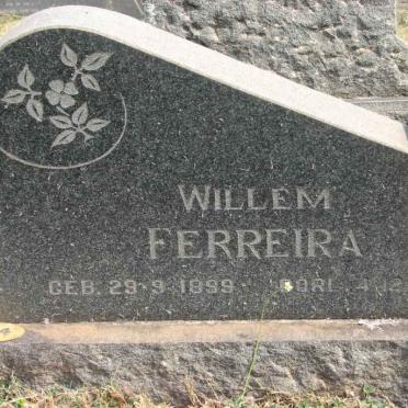 FERREIRA Willem 1899-1964