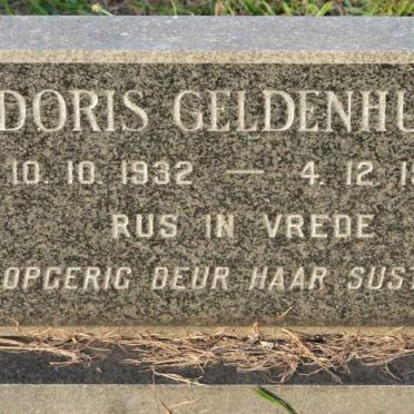 GELDENHUYS Doris 1932-1984