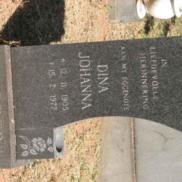 GERBER Dina Johanna 1905-1977