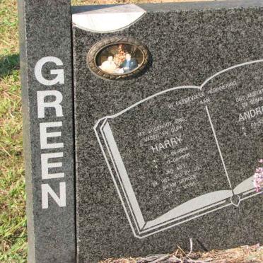 GREEN Harry 1944-1998 &amp; Andrea 1944-