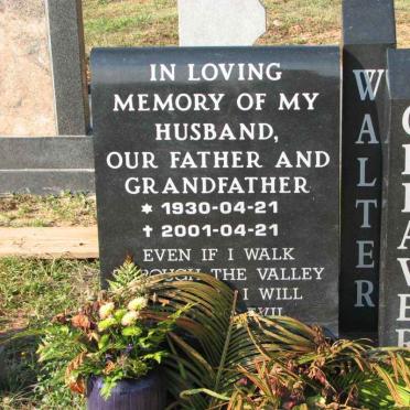 GREAVER Walter James 1930-2001
