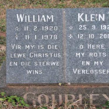 GOURLEY William 1920-1978 &amp; Klein 1920-2004