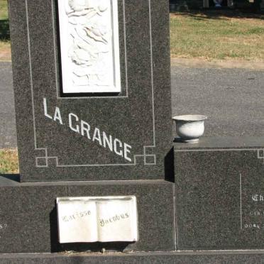 GRANGE Louis Christiaan, le 1942-1975