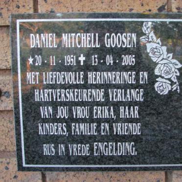 GOOSEN Daniel Mitchell 1951-2005