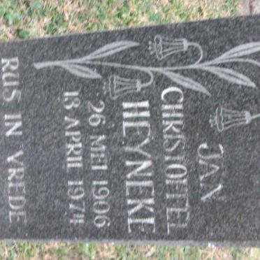 HEYNEKE Jan Christoffel 1906-1974