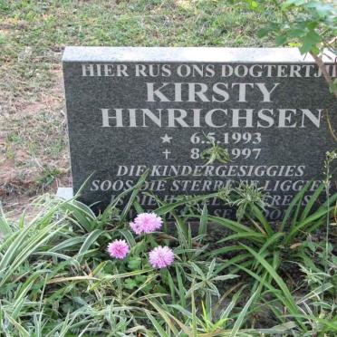 HINRICHSEN Kirsty 1993-1997