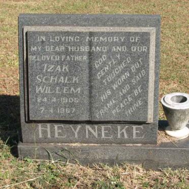 HEYNEKE Izak Schalk Willem 1905-1967