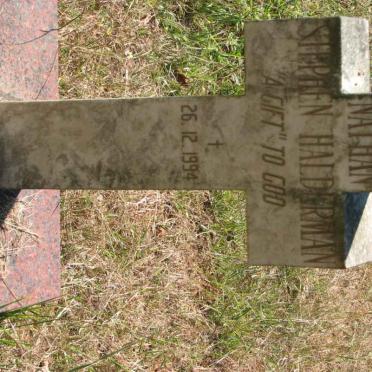 HALDERMAN Nathan Stephen 1994-1994