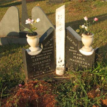 HAASBROEK Leendert Johannes 1911-1991 &amp; Maria Magrietha 1919-
