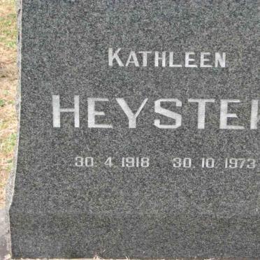 HEYSTEK Kathleen 1918-1973