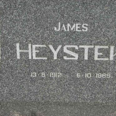 HEYSTEK James 1912-1989