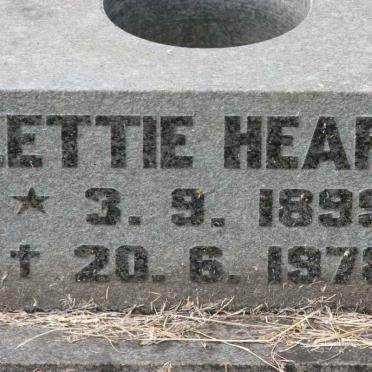 HEARD John L.C. 1901-1968 &amp; Lettie 1899-1978