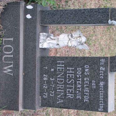 LOUW Hester Hendrina 1973-1973