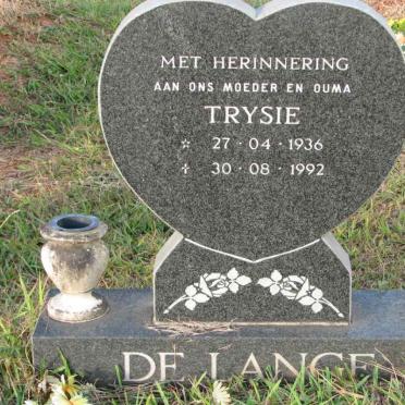 LANGE Trysie, de 1936-1992