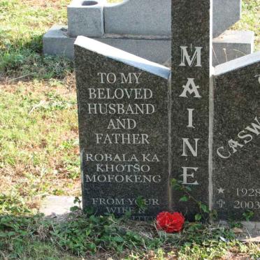MAINE Caswell 1928-2003