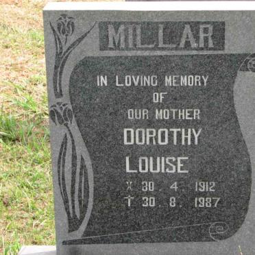 MILLAR Dorothy Louise 1912-1987