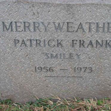 MERRYWEATHER Patrick Frank 1956-1973
