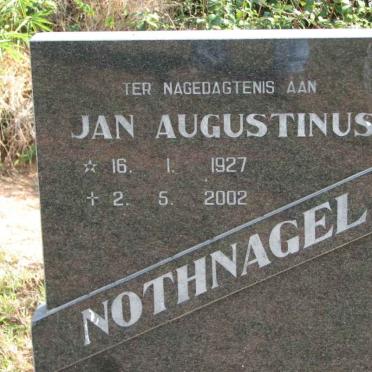 NOTHNAGEL Jan Augustinus 1927-2002