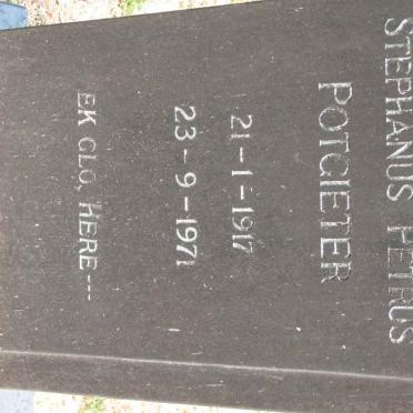 POTGIETER Stephanus Petrus 1917-1971