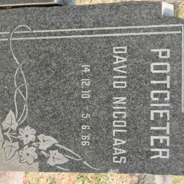 POTGIETER David Nicolaas 1910-1966