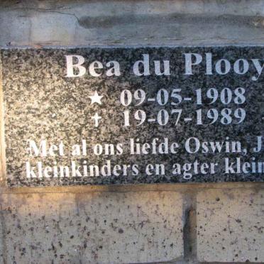 PLOOY Bea, du 1908-1989