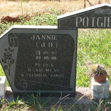 POTGIETER J.H. 1922-2006 &amp; M.A.M. 1930-1990