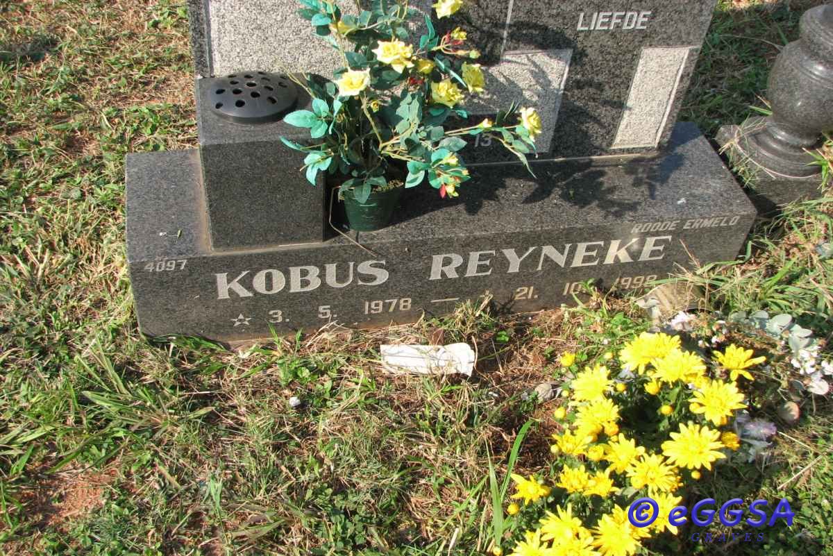 REYNEKE Kobus 1978-1998