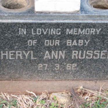 RUSSELL Cheryl Ann -1962
