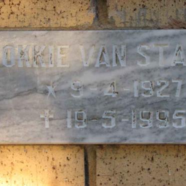 STADEN Kokkie, van 1927-1995