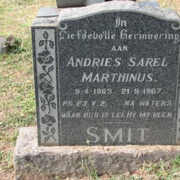 SMIT Andries Sarel Marthinus 1903-1967