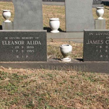 SHROSBREE James Charles 1895-1976 &amp; Eleanor Alida 1898-1985