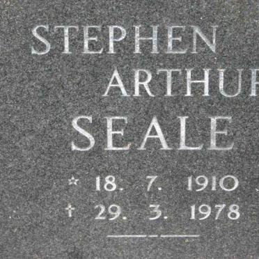 SEALE Stephen Arthur 1910-1978