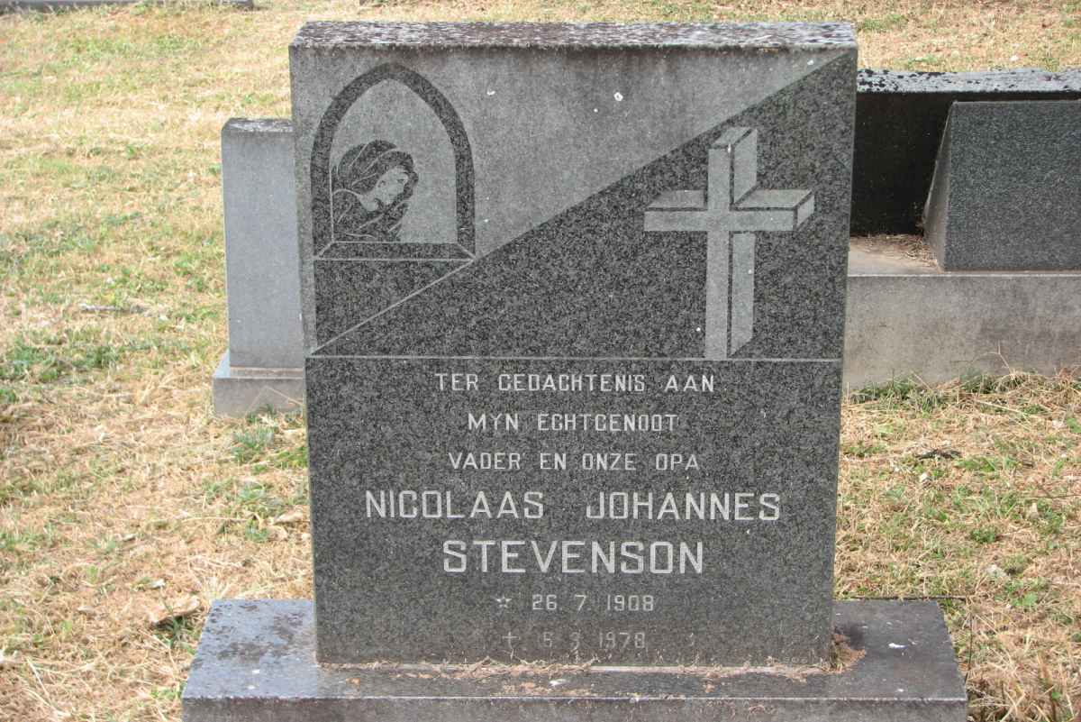 STEVENSON Nicolaas Johannes 1908-1978