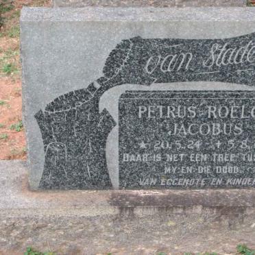 STADEN Petrus Roelof Jacobus, van 1924-1965