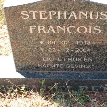 STAPELBERG Stephanus Francois 1918-2004
