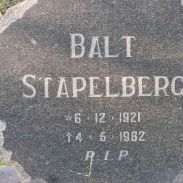 STAPELBERG Balt 1921-1982