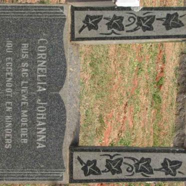 SMIT Cornelia Johanna 1929-1966