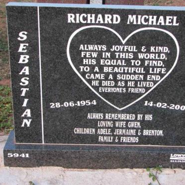 SEBASTIAN Richard Michael 1954-2001