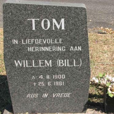 TOM Willem 1900-1981