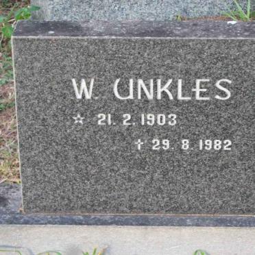 UNKLES W. 1903-1982