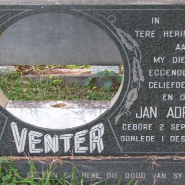 VENTER Jan Adriaan 1913-1983