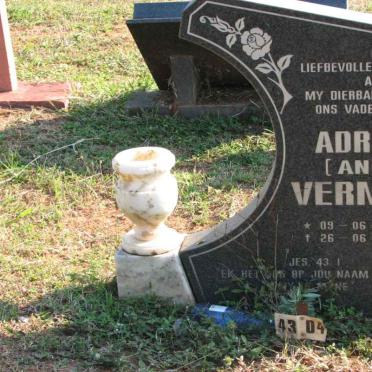 VERMAAK Adriaan 1963-1997