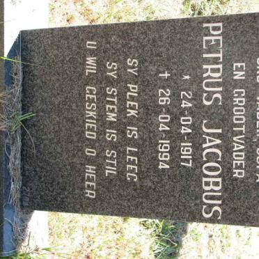 VENTER Petrus Jacobus 1917-1994